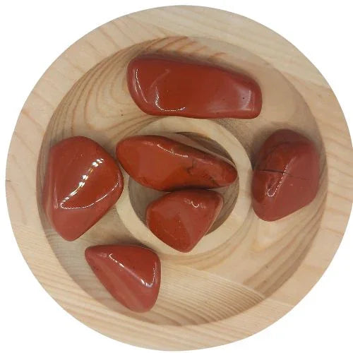 Pierres Naturelles Roulées Jaspe Rouge - Qualité AA - Litho Natura