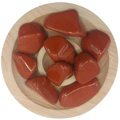 Pierres Naturelles Roulées Jaspe Rouge - Qualité AA - Litho Natura