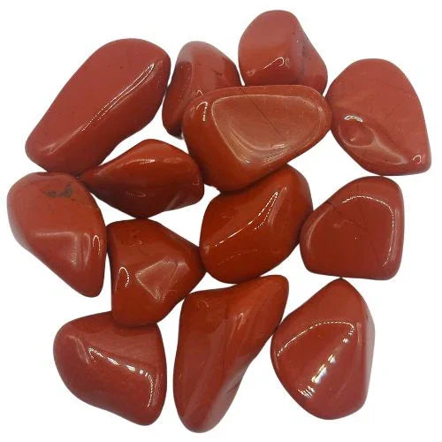 Pierres Naturelles Roulées Jaspe Rouge - Qualité AA - Litho Natura