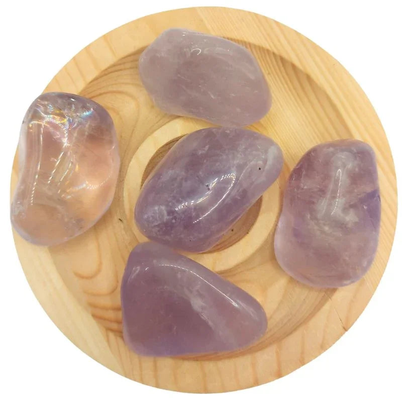 Pierres Naturelles Roulées Améthyste Claire - Qualité A - Litho Natura