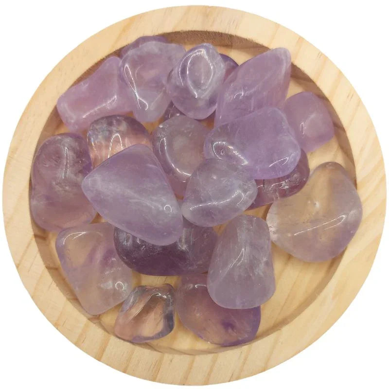 Pierres Naturelles Roulées Améthyste Claire - Qualité A - Litho Natura