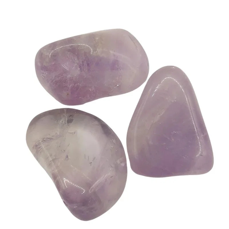 Pierres Naturelles Roulées Améthyste Claire - Qualité A - Litho Natura