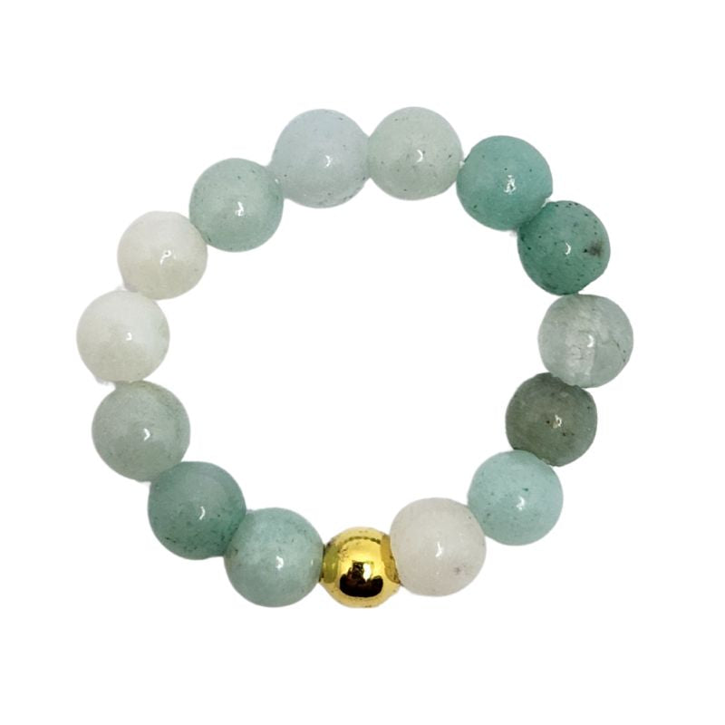 Anneau en Amazonite – Harmonie et Sérénité