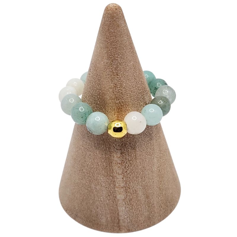 Anneau en Amazonite – Harmonie et Sérénité