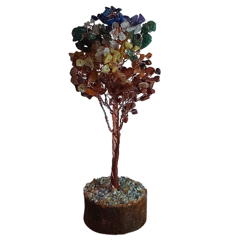 Arbre de Pierres Précieuses 7 Chakras