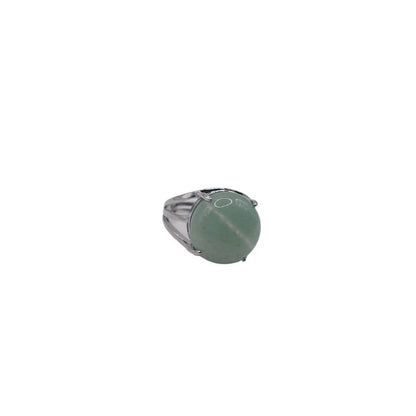 Bague Ajustable en Aventurine Verte