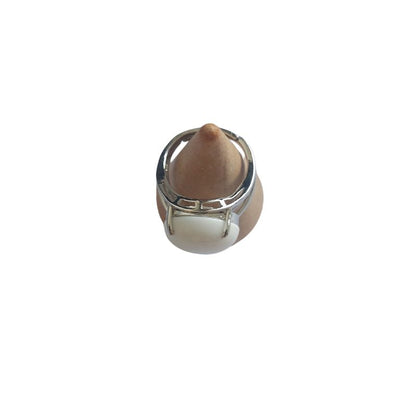 Bague Ajustable en Howlite