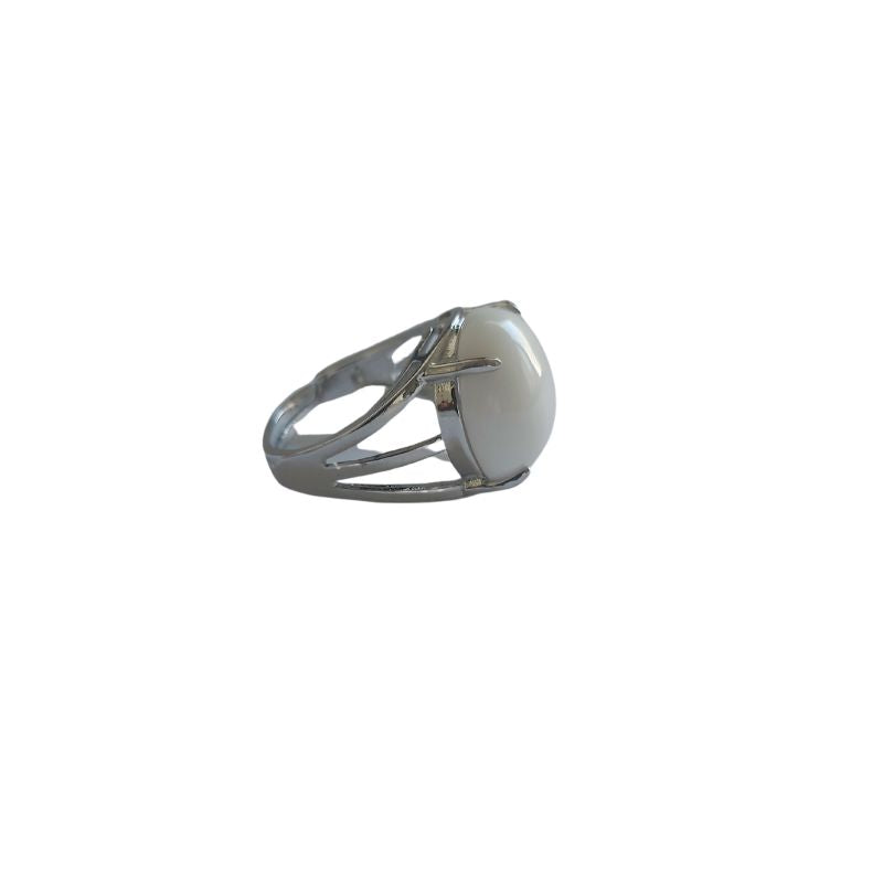 Bague Ajustable en Howlite