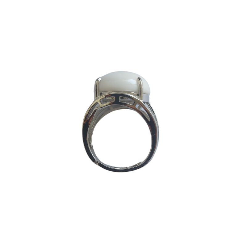 Bague Ajustable en Howlite