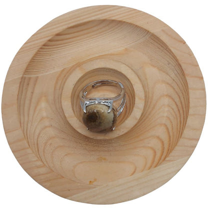 Bague Ajustable en Jaspe