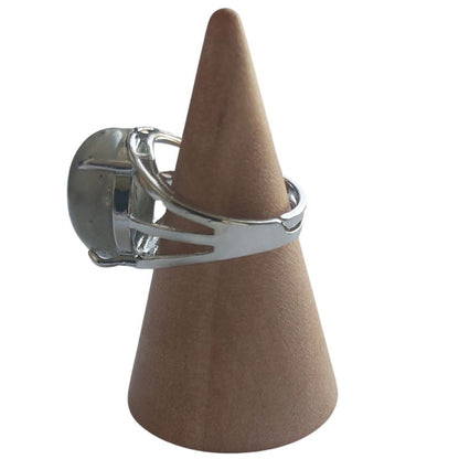 Bague Ajustable en Labradorite