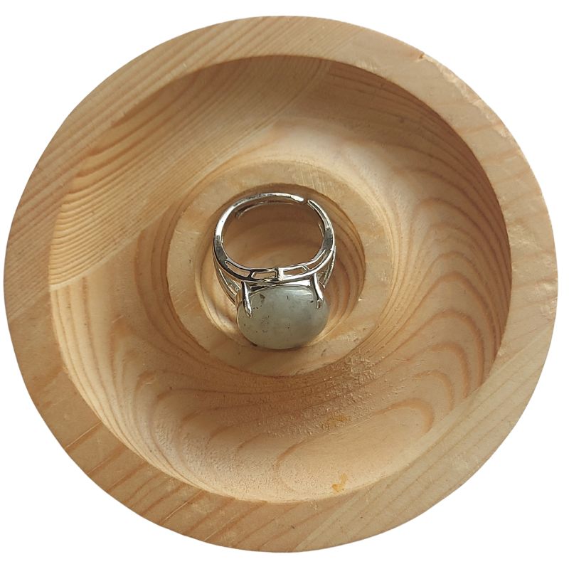 Bague Ajustable en Labradorite