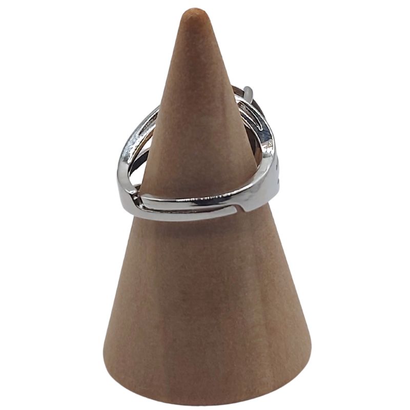 Bague Ajustable en Oeil de Tigre