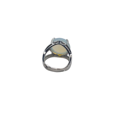 Bague Ajustable en Opale