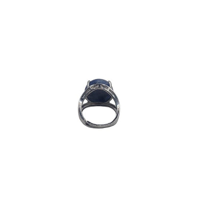 Bague Ajustable en Sodalite