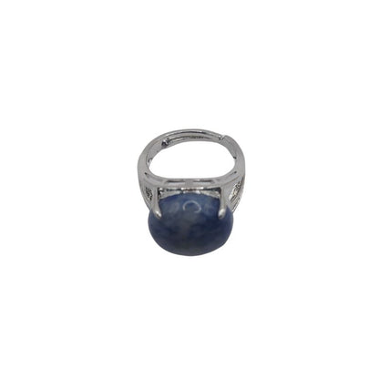 Bague Ajustable en Sodalite