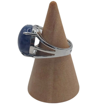 Bague Ajustable en Sodalite