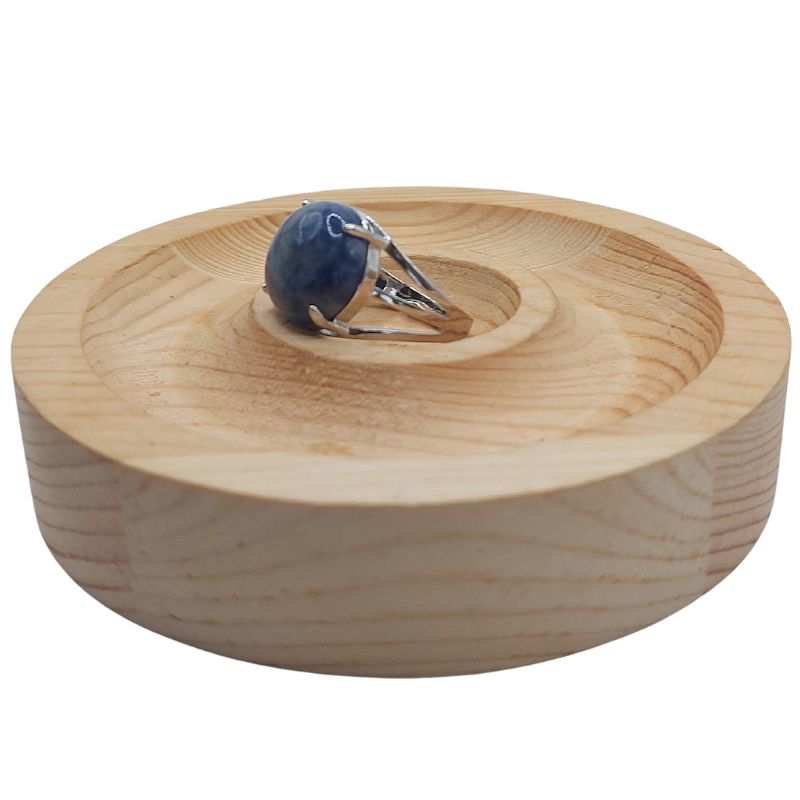 Bague Ajustable en Sodalite