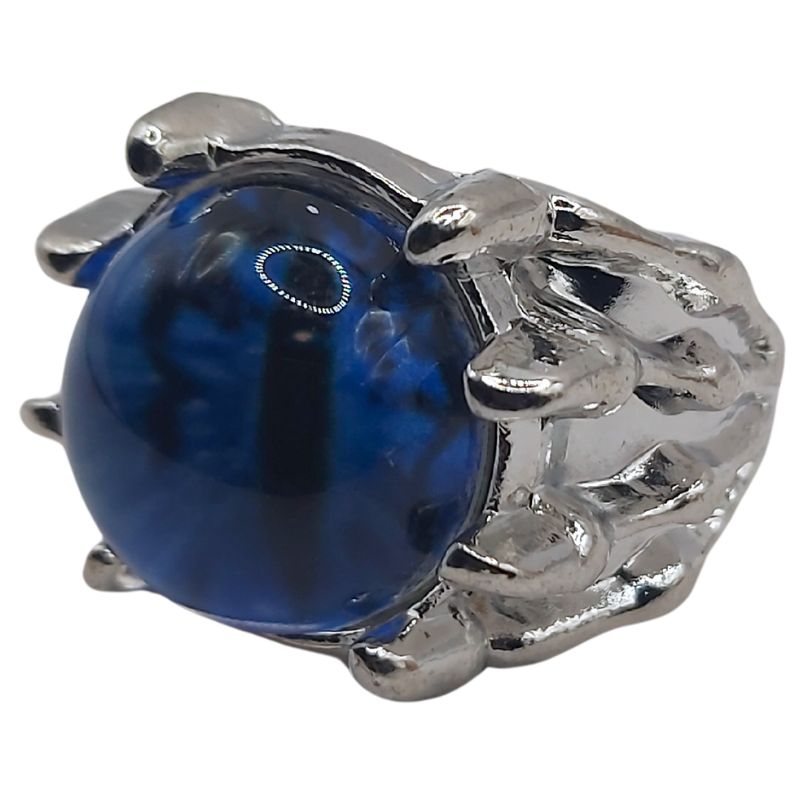 Bague Halloween - Yeux Bleu Foncé