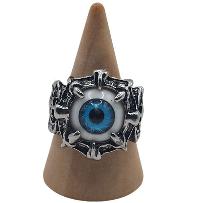 Bague Halloween - Yeux Bleu