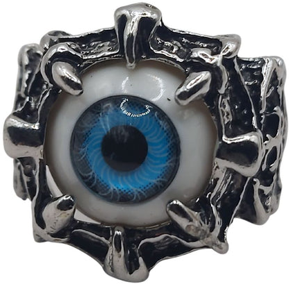 Bague Halloween - Yeux Bleu