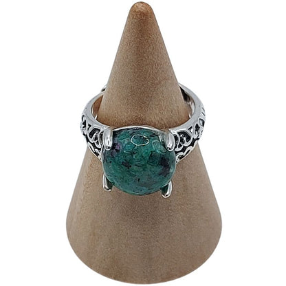 Bague Naren Mixte - Rubis Zoïsite