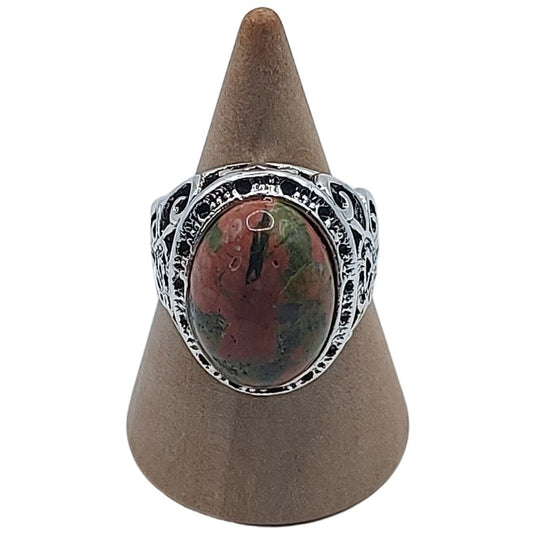 Bague Naren Mixte - Unakite