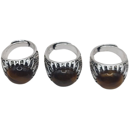 Bague Naren Mixte - Œil de Tigre