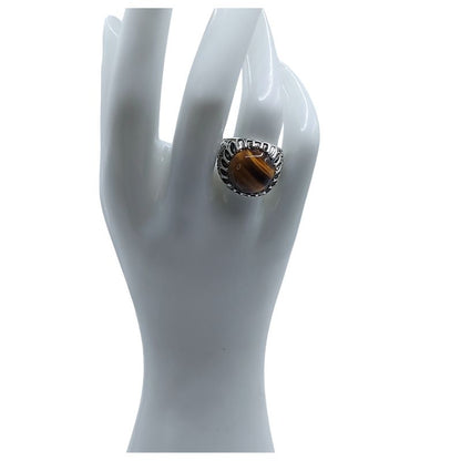 Bague Naren Mixte - Œil de Tigre