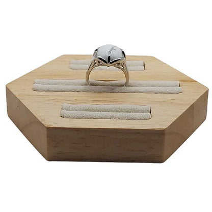 Bague Ovale Adjustable Howlite - Qualité A