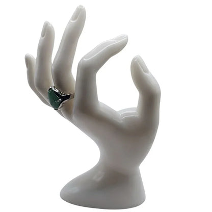 Bague Ovale Ajustable Aventurine - Qualité A