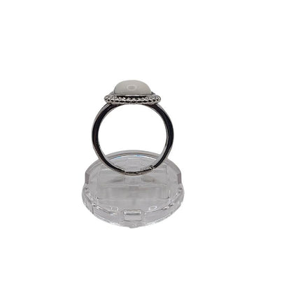 Bague Ronde Ajustable - Howlite