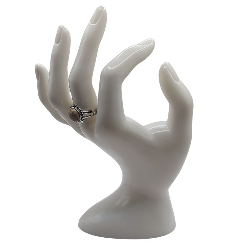 Bague Ronde Ajustable - Jaspe Damien