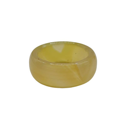 Bague en Agate Jaune