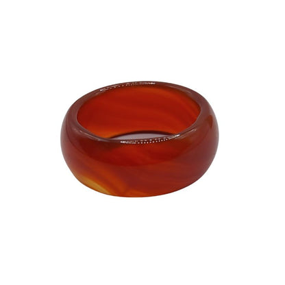 Bague en Agate Orange