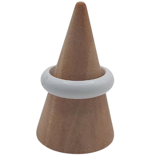 Bague Simple en Howlite