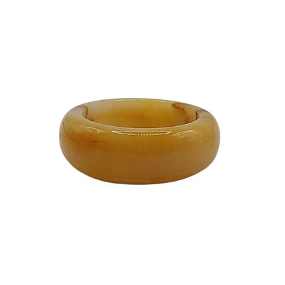 Bague en Jade Jaune