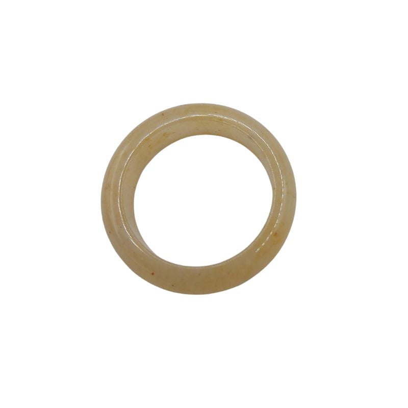 Bague en Jade Jaune