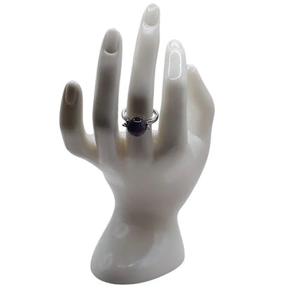 Bague Sphère en Améthyste - Qualité A