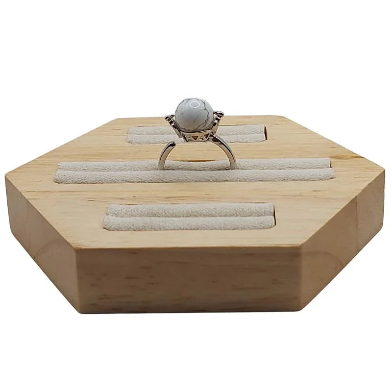 Bague Sphère en Howlite - Qualité A