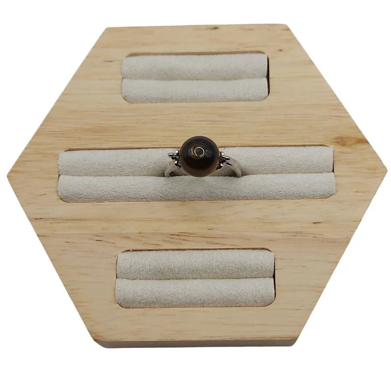 Bague Sphère en Oeil de tigre - Qualité A