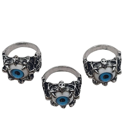 Bague Halloween - Yeux Bleu