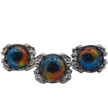 Bague Halloween - Yeux Colorés