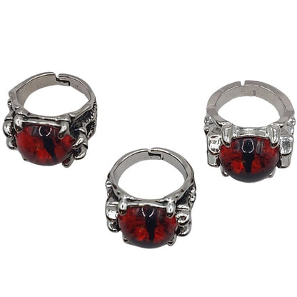 Bague Halloween - Yeux Rouge