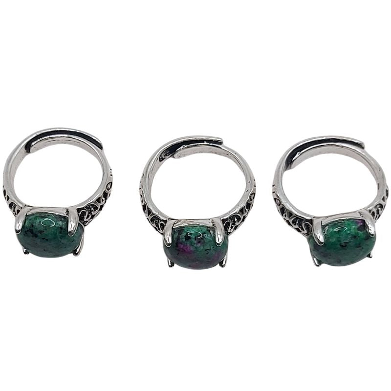 Bague Naren Mixte - Rubis Zoïsite