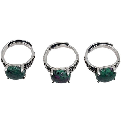 Bague Naren Mixte - Rubis Zoïsite