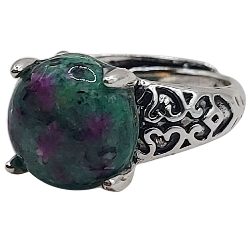 Bague Naren Mixte - Rubis Zoïsite