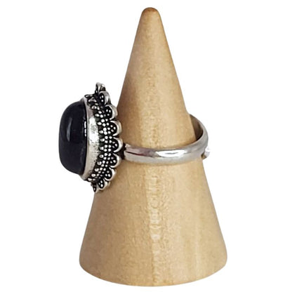 Bague avec améthyste