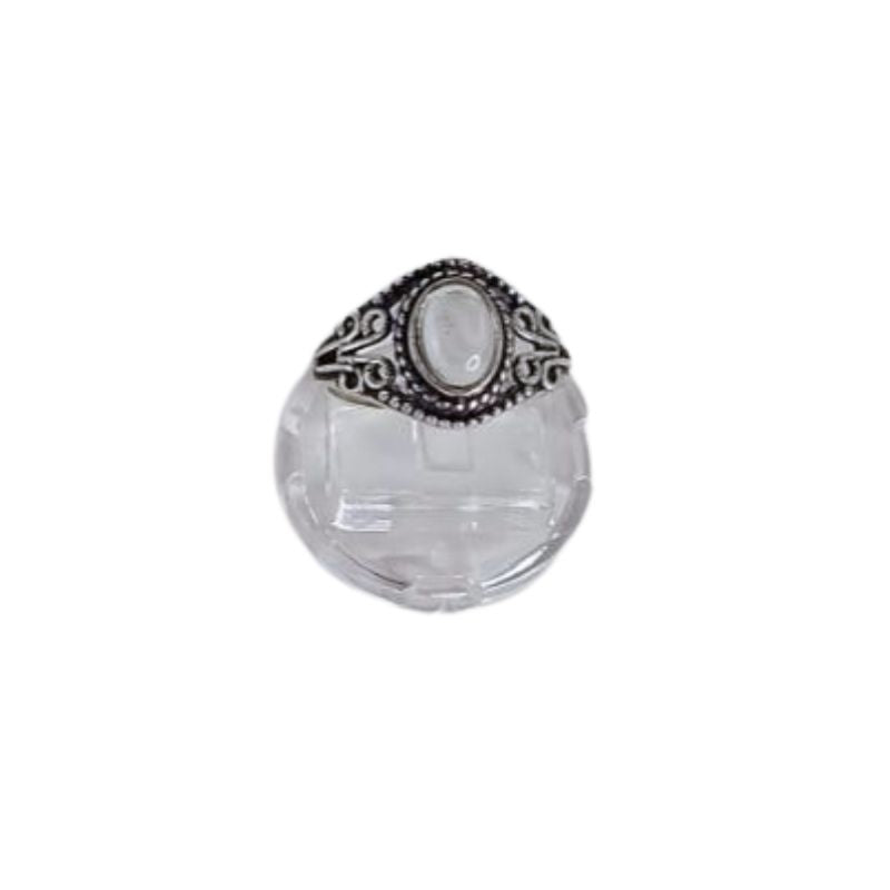 Bague avec cristal de roche