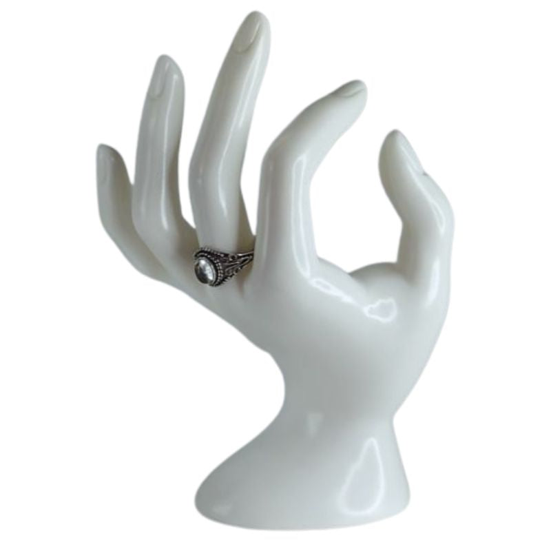 Bague avec cristal de roche